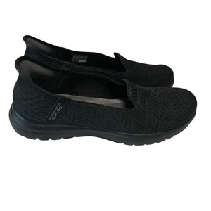 Skechers Slip-ins On the GO Flex Clover Size 9 Black NEW Comfort Hands Free - Picture 1 of 9