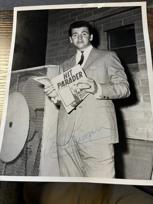 Rockabilly Star Bob Luman Signed 8x10 Photo - Image 1 of 3