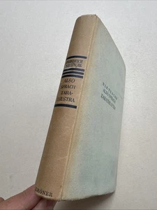 Also sprach Zarathustra von Friedrich Nietzsche. Alfred Kröner Verlag. 1941 - Bild 1 von 8