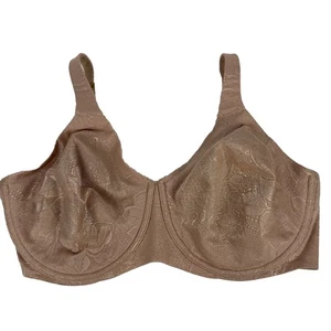 Sujetador con aros Bali 3382 de encaje Passion for Comfort suavizante espalda beige talla 42DDD - Imagen 1 de 5