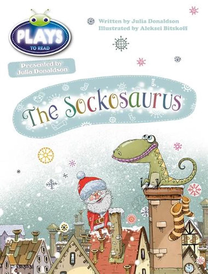 Bug Club Guided Julia Donaldson Plays Year 1 Blue The Sockosaurus by Julia Donal - Image 1 of 1