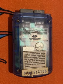 Performance Memory Card P-20-316W for Sega Dreamcast NOT TESTED. AS IS