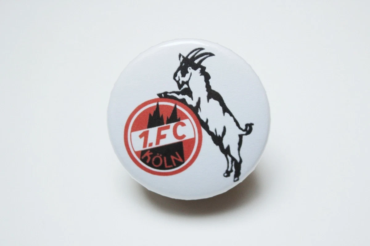 1. FC Köln Pin Anstecker Pins Logo Stadion Schal Dom Pin Silber Gold
