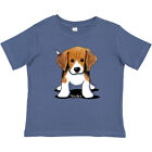 T-shirt Inktastic Beagle dla malucha - KiniArt Beagles pies kreskówka słodki pies zwierzę domowe