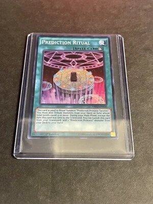 Yu-Gi-Oh! TCG Prediction Ritual Dragons of Legend 2 DRL2-EN036 1st Edition Super - Image 1 of 2