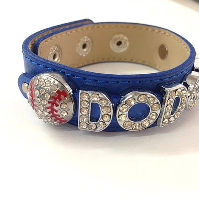 Pulsera de los Dodgers de Los Ángeles o personaliza tu propio equipo de MLB/pulsera con nombre  Foto 1 de 4