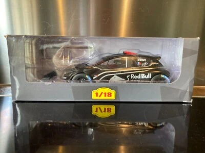 RARE PEUGEOT 208 T16 LOEB TEST VERSION PIKES PEAK 2013 SCALE 1/18 ALTAYA - Photo 1/4