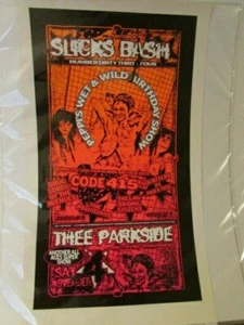 Slicks Bash Concert Poster  - Picture 1 of 6