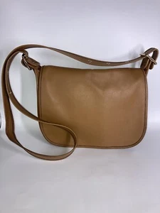 Coach F88145 Patricia Legacy Bag Saddle Tan Gold Hardware Nice - Picture 1 of 24