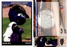 Buddy Bat 1999 Blueline Louisville RiverBats #34 Card *AutographDen*