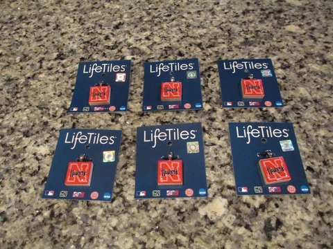 University Nebraska  Charm Pendant LifeTiles by wincraft (lot of 6 charms) Cover