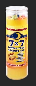 CANDLE COCKTAIL AROMATIC VELA 7 x 7 AGAINST ALL - 7 X 7 CONTRA TODO - Picture 1 of 1