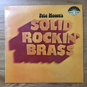 PETE MOORE -Pete Moores Solid Rockin Brass-Gold Star‎ 1500 009 - LP Vinyl 1974 - Picture 1 of 5