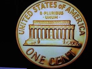 1964-P,D & PROOF LINCOLN MEMORIAL CENT-3 COINS ONE PROOF - Picture 1 of 3