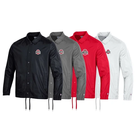 Ohio State Buckeyes NCAA Men's Champion Classic Coaches Jacket Colllection Cover