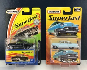 2 MATCHBOX SUPERFAST - 1955 CADILLAC FLEETWOOD - Picture 1 of 6