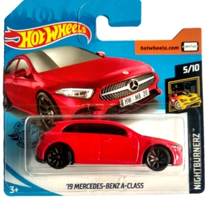 Hot Wheels Mercedes Benz A Class Red Night Burnerz - Picture 1 of 2