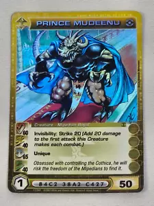 Chaotic TCG 2 Max EW Ripple Prince Mudeenu 77/232 DOP 1st Ed Rare LP/MP - Picture 1 of 4