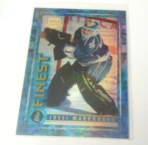1994-95 finest refractor rc mint jussi MARKKANEN MARKANEN #124 