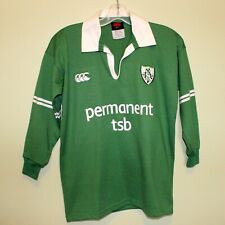 vintage Republic of Ireland 2002-03 home rugby union shirt Cantebury jersey IRFU
