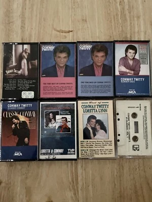 8-Conway Twitty Loretta Lynn Lot - Best Of, Southern Comfort, Number Ones, Etc. - Image 1 of 4