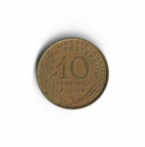 1972 France - 10 Centimes - 724 - Copper Aluminum Nickel - 3g - Picture 1 of 2