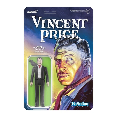 Vincent Price Master of Mayhem Super7 Reaction Figure Cover