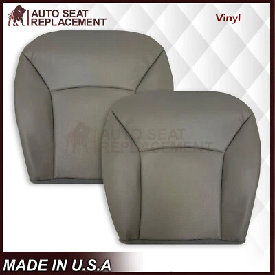 Cubierta de asiento gris inferior para furgoneta Ford Econoline 2004 2005 2006 2007 E150 E250 E350 Foto 1 de 4