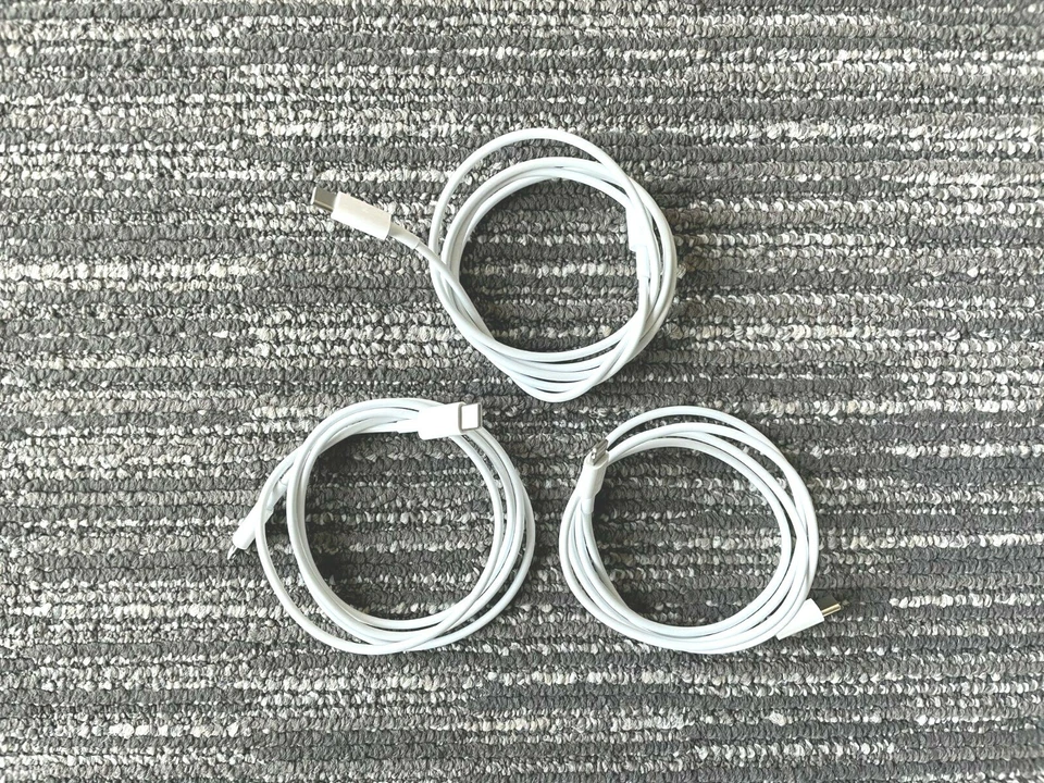 Apple Lightning Cable to USB-C - 3 Pack OEM Apple USB-C to Lightning Cable  - Image 1 of 1