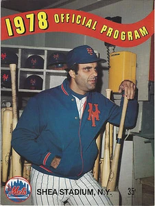 1978 New York Mets Official Scorecard & Program vs Montreal Expos at Shea SCORED - Picture 1 of 2