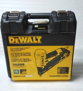 DEWALT DWFP72155 Precision Point 34-Deg. 15GA 2-1/2 in. DA Angle Finish Nailer   - Picture 1 of 8