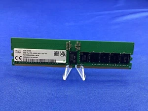 HMCG84MEBQA173N HYNIX 32GB (1X32GB) 1RX4 PC5-4800B ECC RDIMM MEMORY - Picture 1 of 6
