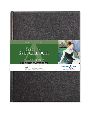Stillman & Birn Delta Series Hardbound Sketchbook A4 8.25 x 11.75 in 270GSM - Image 1 of 2