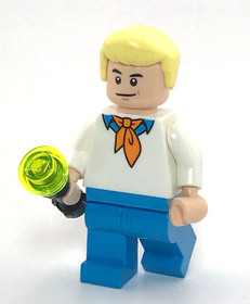 Fred Jones Minifigure Scd008 Lego Scooby-Doo Mystery Machine 75902