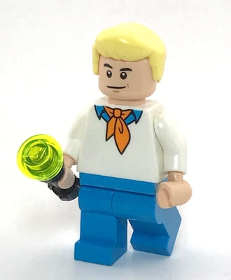 Fred Jones Minifigure Scd008 Lego Scooby-Doo Mystery Machine 75902 - Image 1 of 4