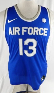 2022-23 Air Force Falcons #13 Game Used Blue Jersey Basketball L 216 - Picture 1 of 12