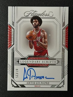 2022 Panini Flawless (22-23) Legendary Scripts Artis Gilmore Auto 07/25#Z - Image 1 of 2