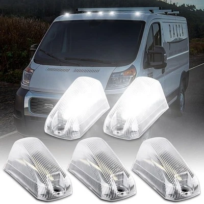 For 14-2023 Ram ProMaster 1500 2500 3500 5PC OEM Cab Roof Marker Running Lights - Image 1 of 4