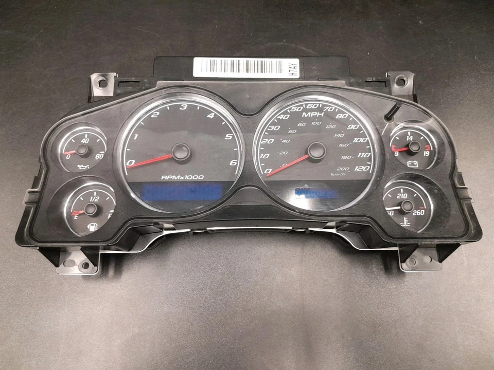 Velocímetro Silverado 2007-2014, Yukon, Sierra, Tahoe Gauge Cluster 28065619 OEM Foto 1 de 4