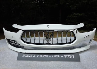 2014-2017 Maserati Ghibli Front Bumper Cover. OEM.  LOCAL PICK UP ONLY 670010937 - Image 1 of 4
