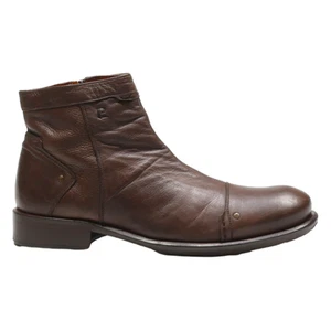 PETER BLADE Botines Cuero Marrón Hombre Reino Unido 7.5 - Imagen 1 de 6
