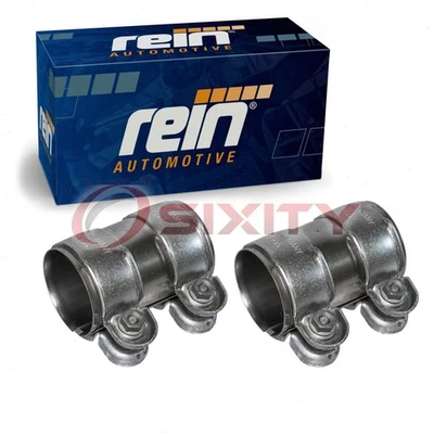 Abrazaderas de silenciador de escape trasero de 2 piezas para Volkswagen Passat 2009-2010 3,6 L ko Foto 1 de 4