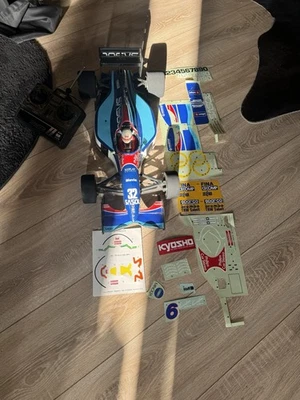 Kyosho RC 1:8   F1  Corporation Jordan-Yamaha 192 Elektro  rare vintage  - Bild 1 von 4