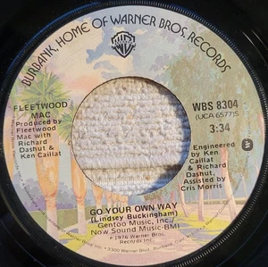 Fleetwood Mac "Go Your Own Way / Silver Springs" weak VG much in demand 45! - Foto 1 di 3