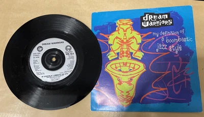 Dream Warriors - My Definition Of A Boombastic Jazz Style 7" Record 1990 - Image 1 of 2