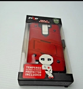 Zizo Bolt Cover für LG LS775 Zizo/Displayschutz Hülle Handy Rot - Bild 1 von 3