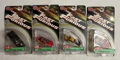 (4) Быстрый и яростный лот, гоночные чемпионы, 1:64, Mitsubishi, зарядное устройство, Acura - Изображение 1 из 4