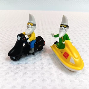 Vintage 1988 McDonalds Moon Man Toys Scooter and Jet Ski - Picture 1 of 5