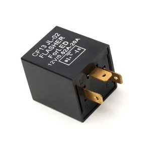 3-Pin Flasher Relay for LED Turn Signals & Hazard Warning, 12V, 00-21 Models - Picture 1 of 3