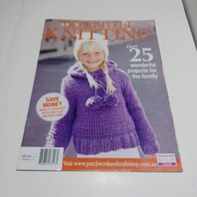 Delightful Knitting pattern book over 25 projects  - Image 1 of 4